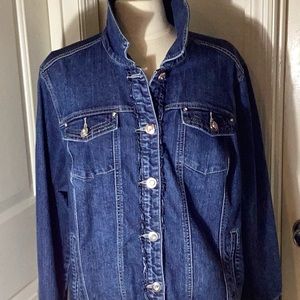 Westport (Woman) Denim Jacket with Matching Purse.